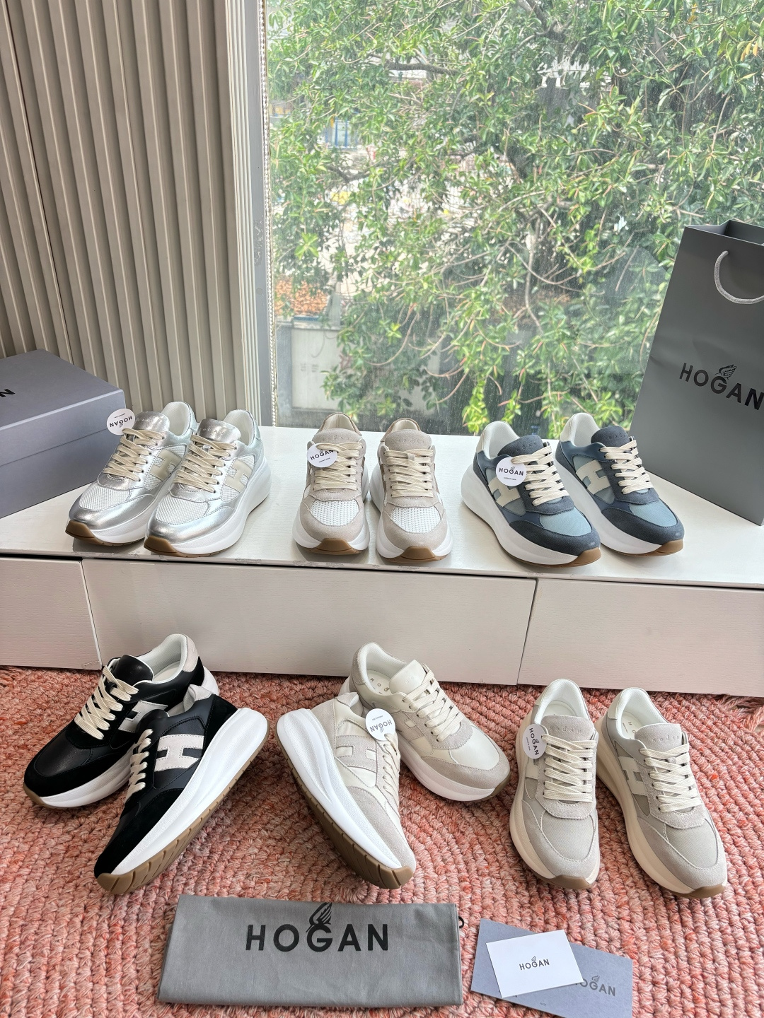 🌾G398HOGAN霍根鞋子德训鞋26新配色这可让我怎么选呀？看迷糊了吧这波hog都很好看最喜欢还是脚感