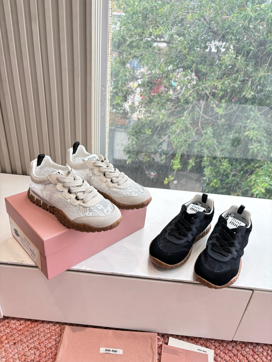 🌾G021所见即所得顶级品质Miu Mi* 2026 deck shoes 麂皮船鞋乐福鞋miumiu家