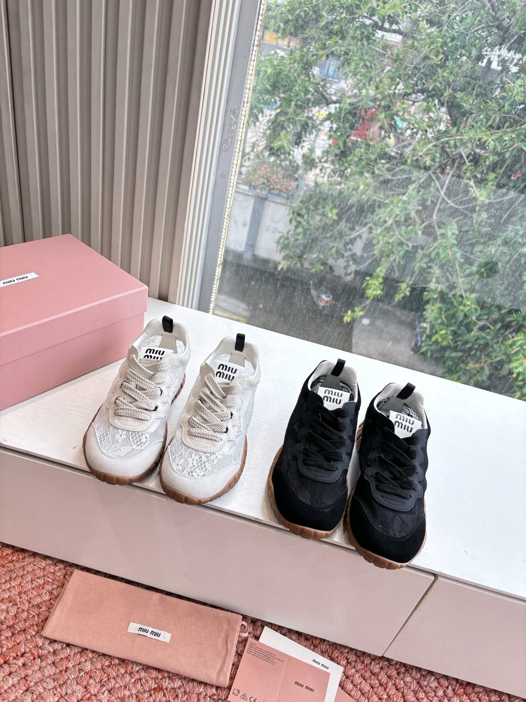 🌾G021所见即所得顶级品质Miu Mi* 2026 deck shoes 麂皮船鞋乐福鞋miumiu家