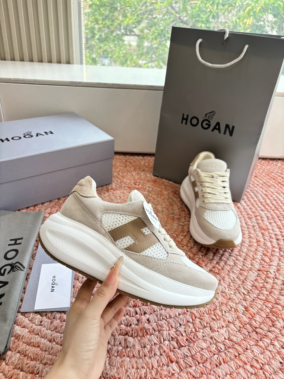 🌾G398HOGAN霍根鞋子德训鞋26新配色这可让我怎么选呀？看迷糊了吧这波hog都很好看最喜欢还是脚感