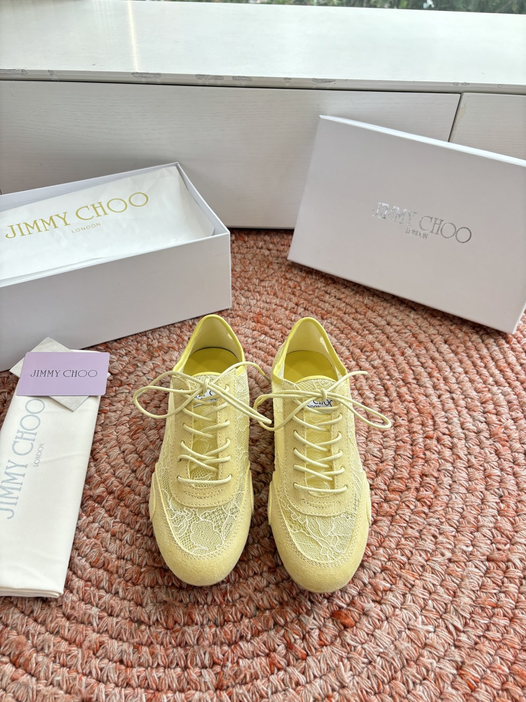 🌾G029Jimmy choo（吉米•周）周仰杰2026春Sunny F系列运动鞋火爆上新🔥品牌Logo