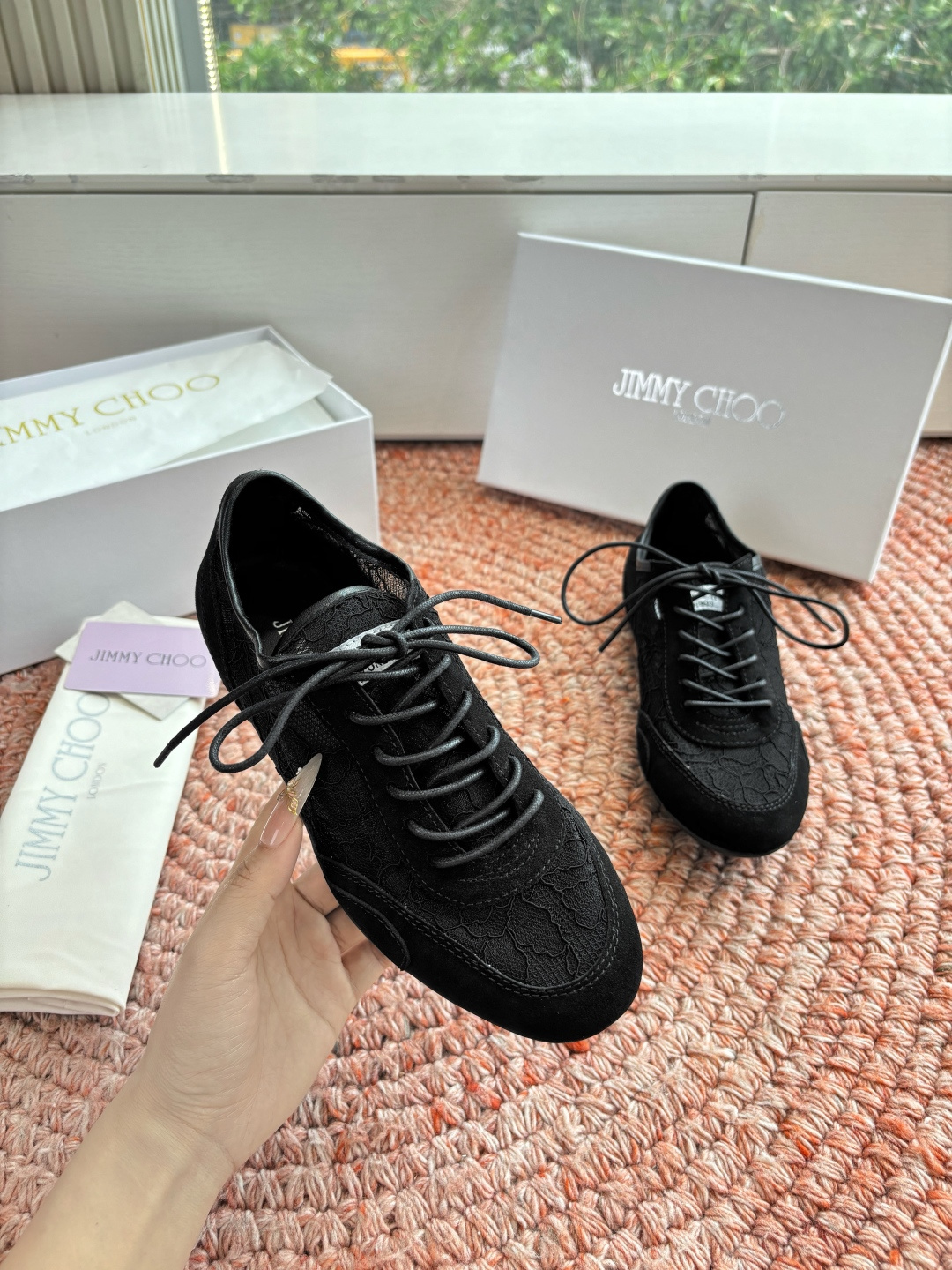 🌾G029Jimmy choo（吉米•周）周仰杰2026春Sunny F系列运动鞋火爆上新🔥品牌Logo