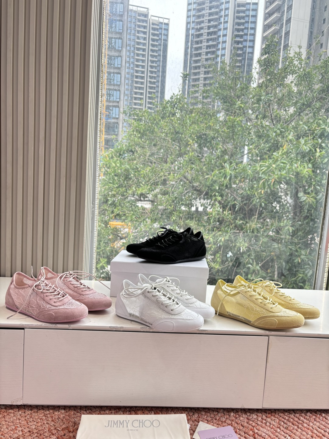 🌾G029Jimmy choo（吉米•周）周仰杰2026春Sunny F系列运动鞋火爆上新🔥品牌Logo