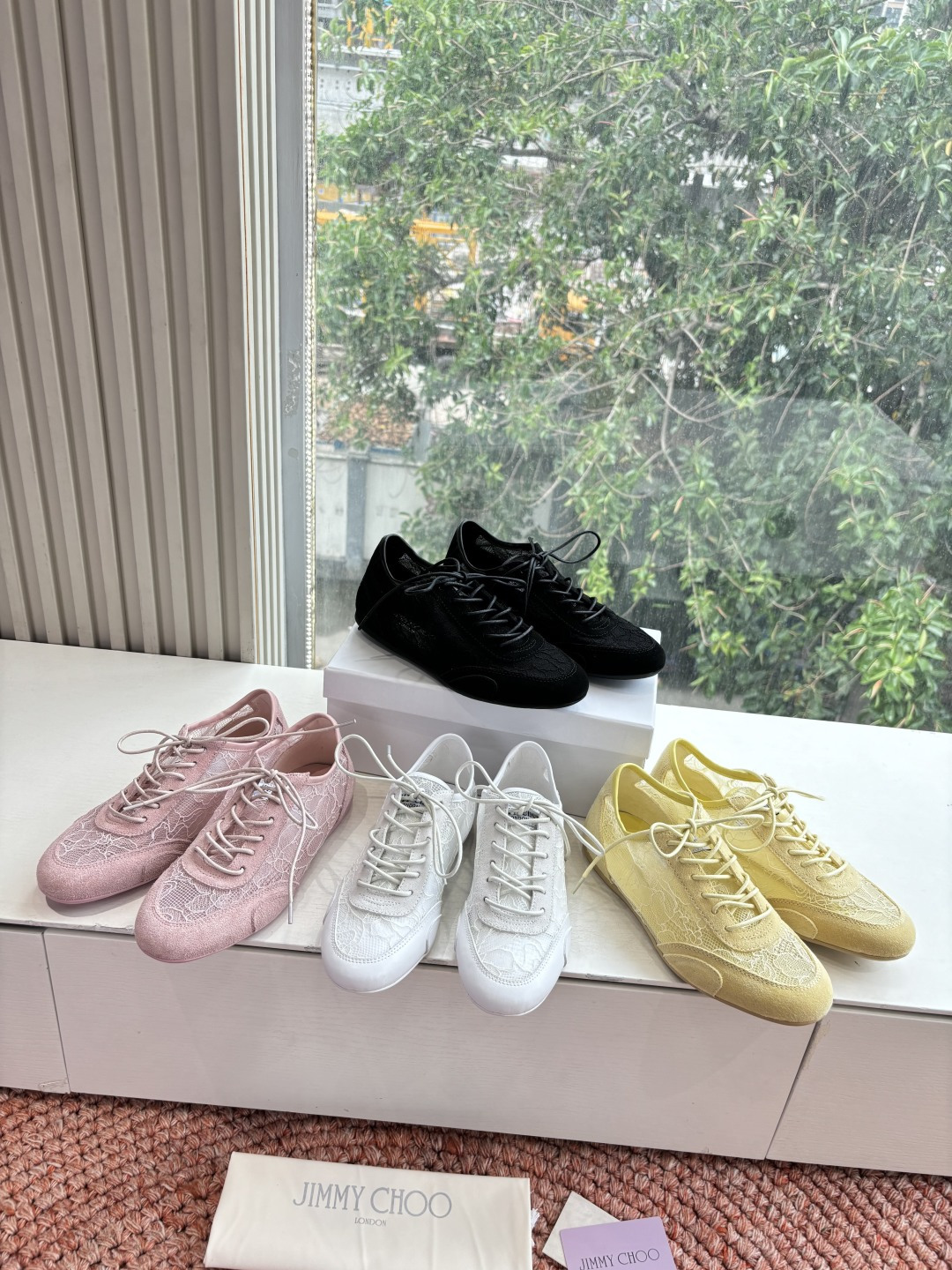 🌾G029Jimmy choo（吉米•周）周仰杰2026春Sunny F系列运动鞋火爆上新🔥品牌Logo