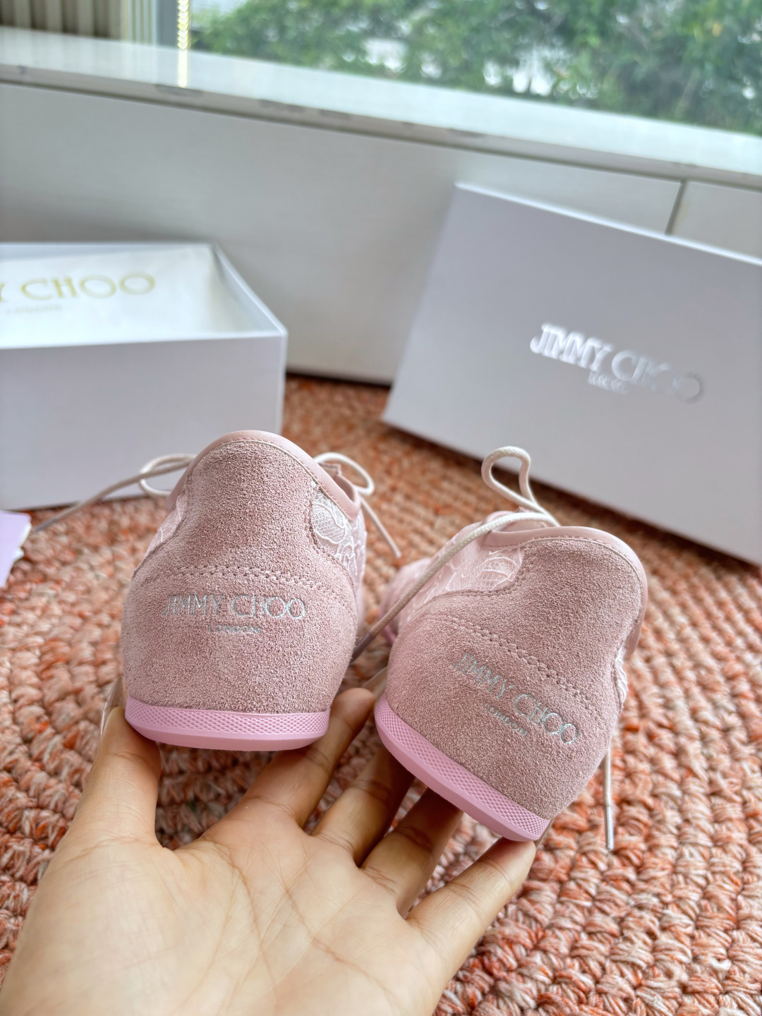 🌾G029Jimmy choo（吉米•周）周仰杰2026春Sunny F系列运动鞋火爆上新🔥品牌Logo