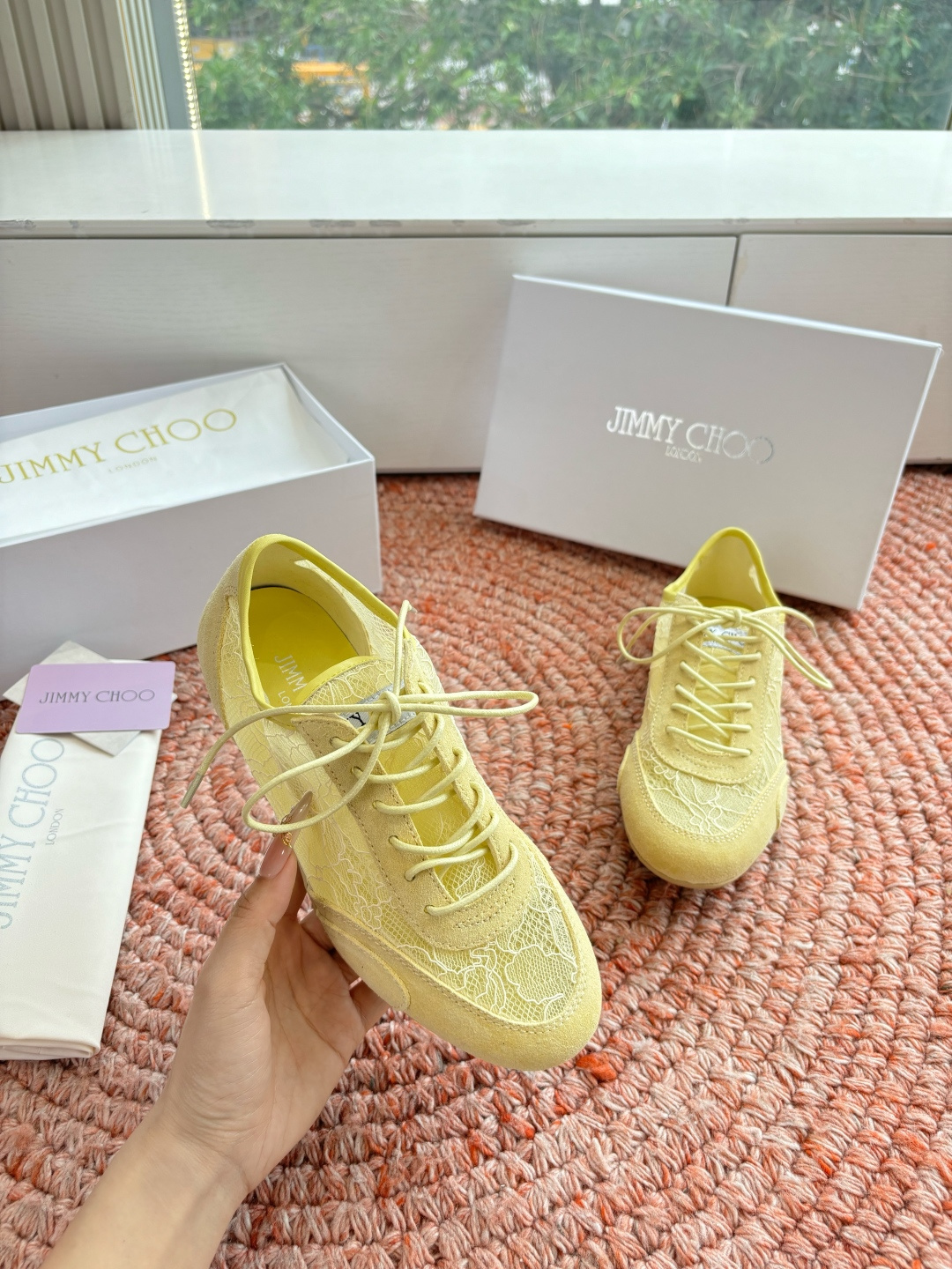 🌾G029Jimmy choo（吉米•周）周仰杰2026春Sunny F系列运动鞋火爆上新🔥品牌Logo