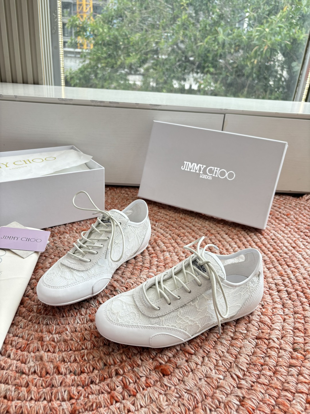 🌾G029Jimmy choo（吉米•周）周仰杰2026春Sunny F系列运动鞋火爆上新🔥品牌Logo