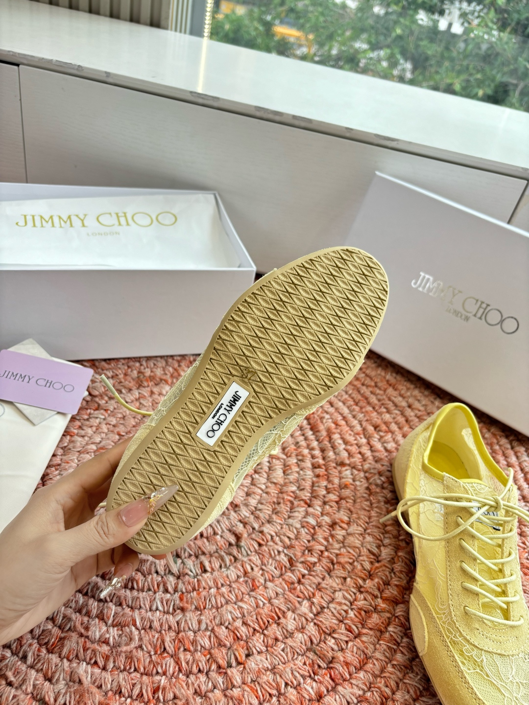 🌾G029Jimmy choo（吉米•周）周仰杰2026春Sunny F系列运动鞋火爆上新🔥品牌Logo