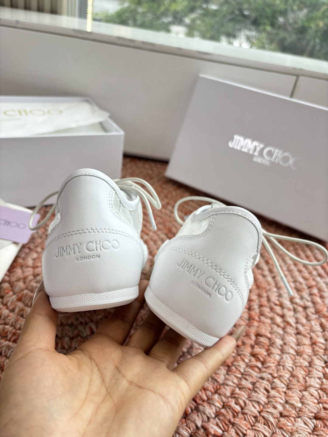 🌾G029Jimmy choo（吉米•周）周仰杰2026春Sunny F系列运动鞋火爆上新🔥品牌Logo