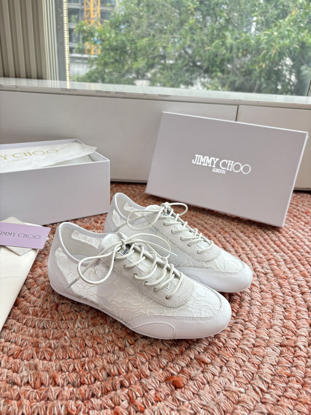 🌾G029Jimmy choo（吉米•周）周仰杰2026春Sunny F系列运动鞋火爆上新🔥品牌Logo