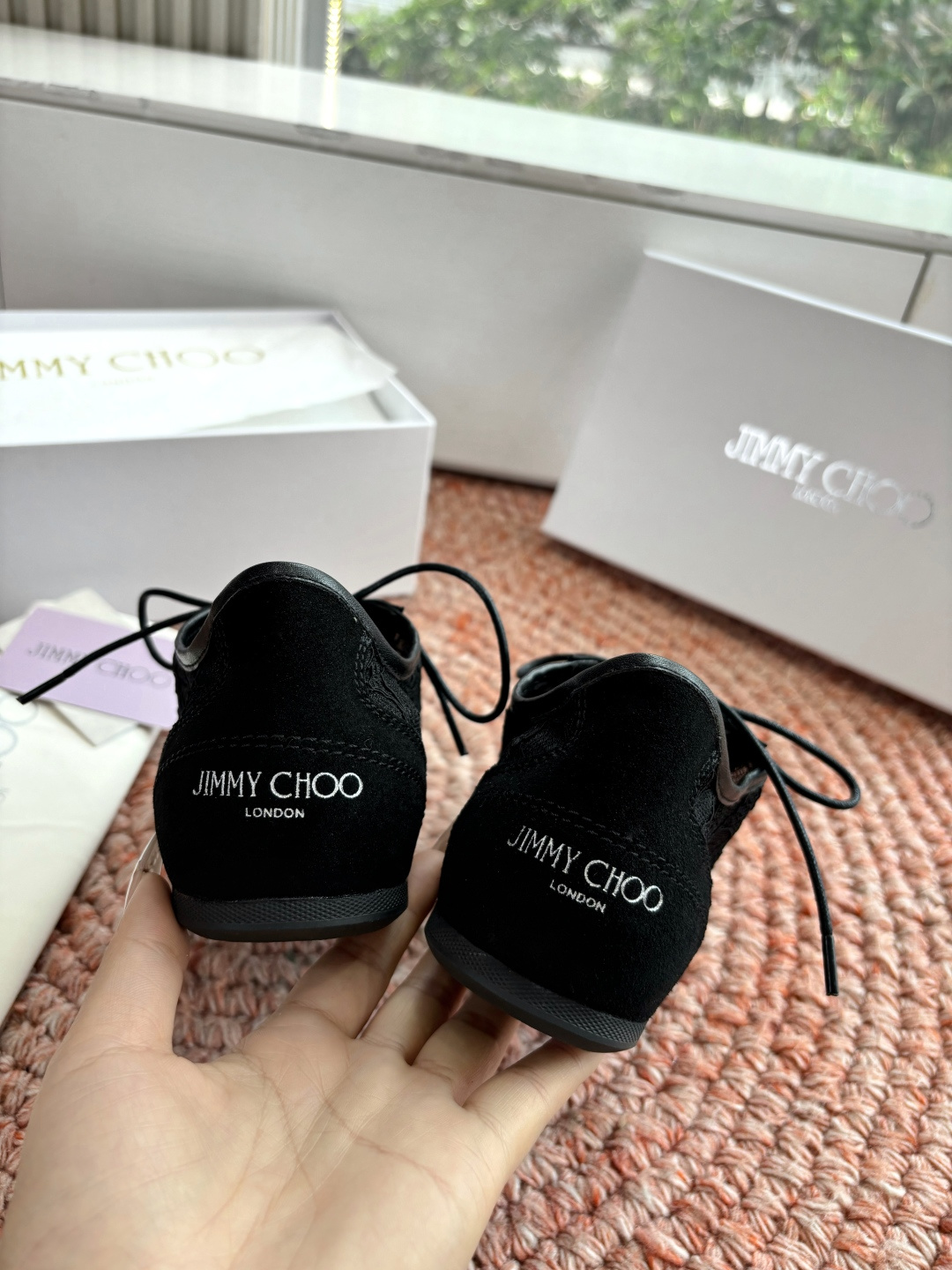 🌾G029Jimmy choo（吉米•周）周仰杰2026春Sunny F系列运动鞋火爆上新🔥品牌Logo