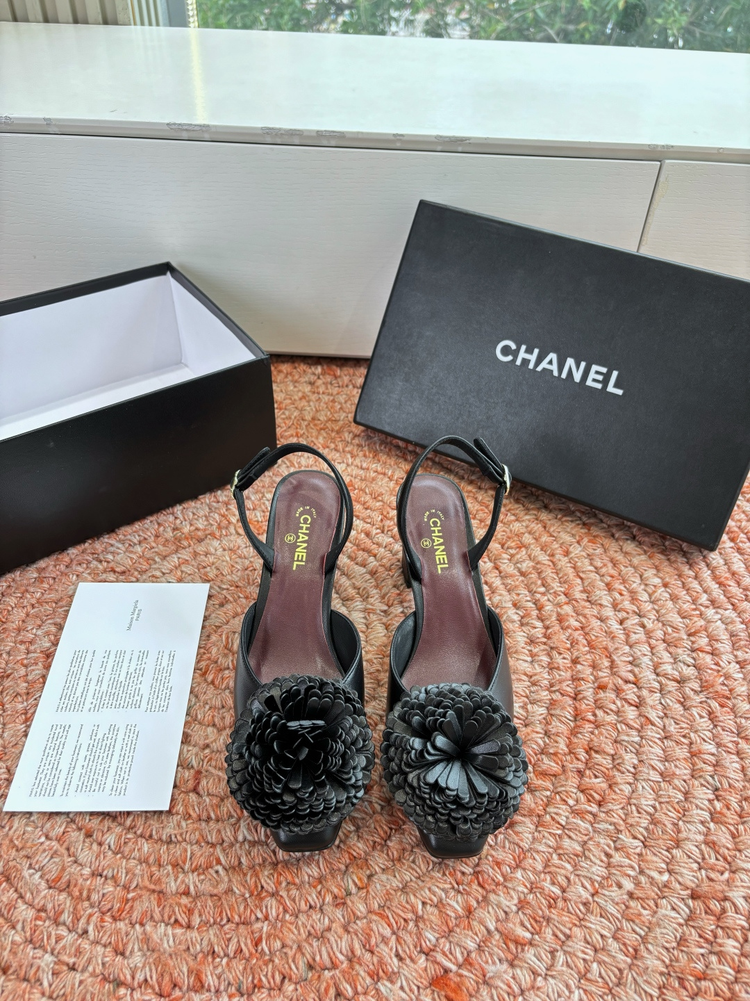 🌾G391所见即所得代购级CHANE*2026小香奈儿早春爆品毛球鞋花单鞋妥妥的自留款！！比经典款Sli