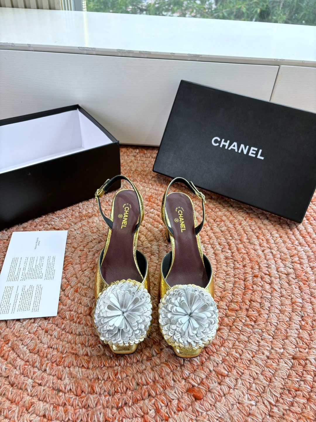 🌾G391所见即所得代购级CHANE*2026小香奈儿早春爆品毛球鞋花单鞋妥妥的自留款！！比经典款Sli