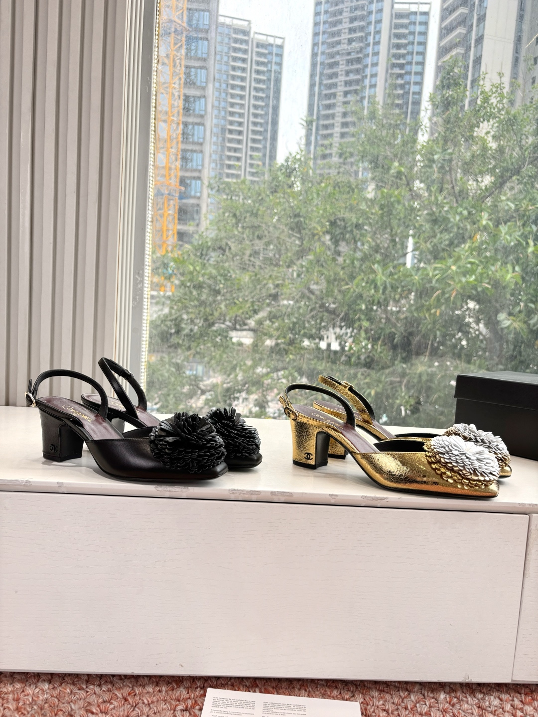 🌾G391所见即所得代购级CHANE*2026小香奈儿早春爆品毛球鞋花单鞋妥妥的自留款！！比经典款Sli