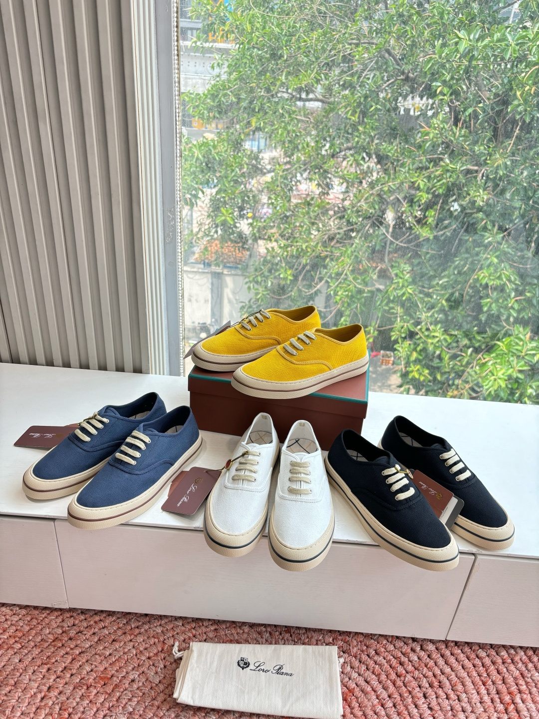 🌾G741专柜原单品质所见即所得Loro Pian*经典情侣款爆款出品lp顶级版本 英伦帆布鞋乐福鞋原来