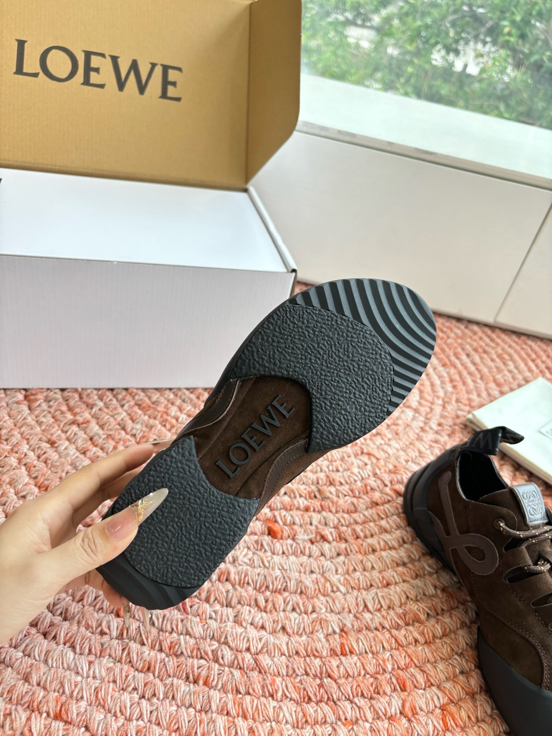 🌾G029所见即所得LOEW·*罗意威2026新款 新色上新活力满满芭蕾阿甘鞋罗意威新款Grip｜登山款