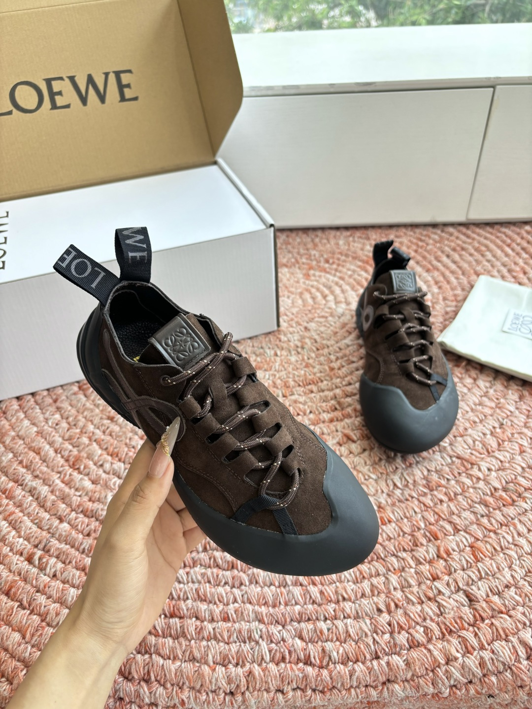 🌾G029所见即所得LOEW·*罗意威2026新款 新色上新活力满满芭蕾阿甘鞋罗意威新款Grip｜登山款