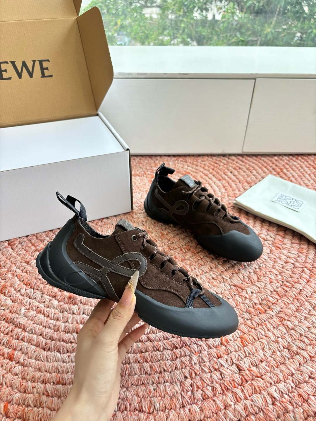 🌾G029所见即所得LOEW·*罗意威2026新款 新色上新活力满满芭蕾阿甘鞋罗意威新款Grip｜登山款