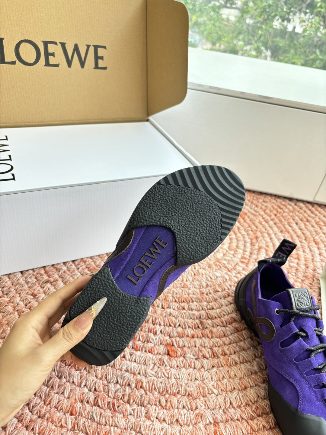 🌾G029所见即所得LOEW·*罗意威2026新款 新色上新活力满满芭蕾阿甘鞋罗意威新款Grip｜登山款