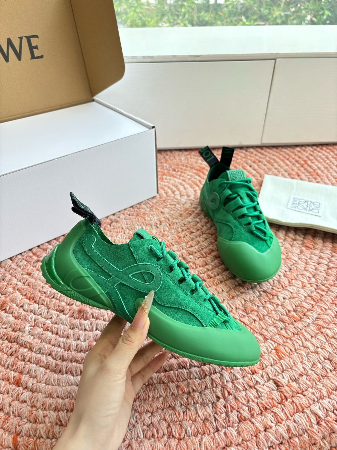 🌾G029所见即所得LOEW·*罗意威2026新款 新色上新活力满满芭蕾阿甘鞋罗意威新款Grip｜登山款