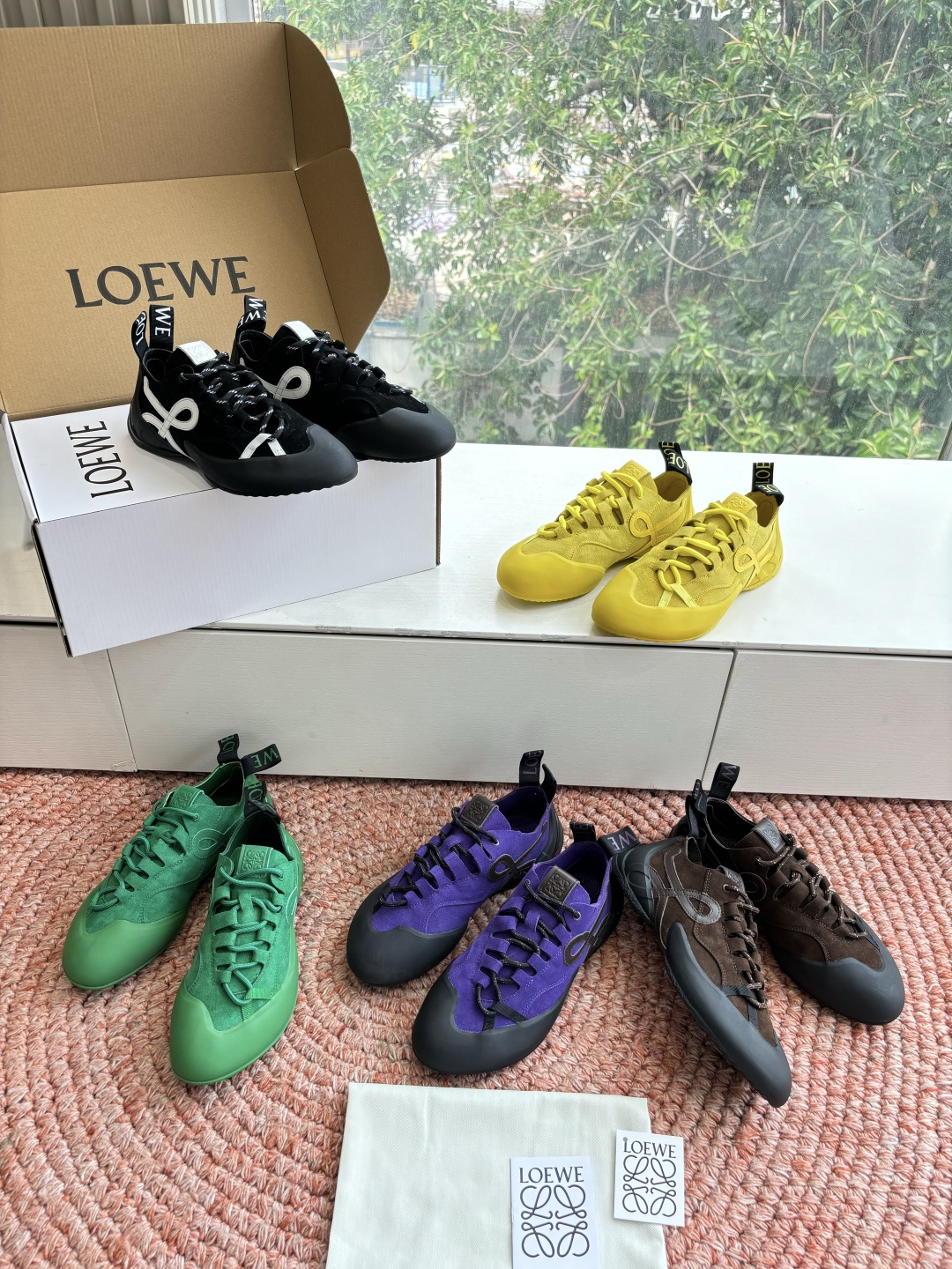 🌾G029所见即所得LOEW·*罗意威2026新款 新色上新活力满满芭蕾阿甘鞋罗意威新款Grip｜登山款