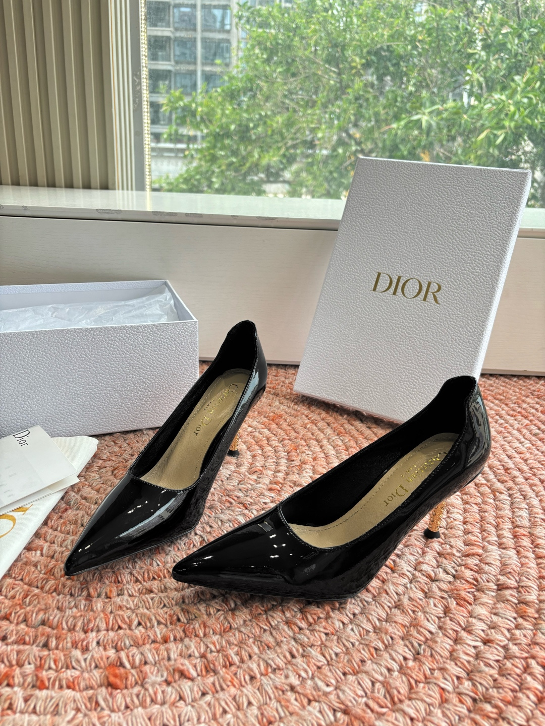 🌾G269所见即所得Dior迪奥2026春夏新款尖头玛丽珍平底单鞋鞋头CD扣装饰彰显品牌标志⚡满满的女人