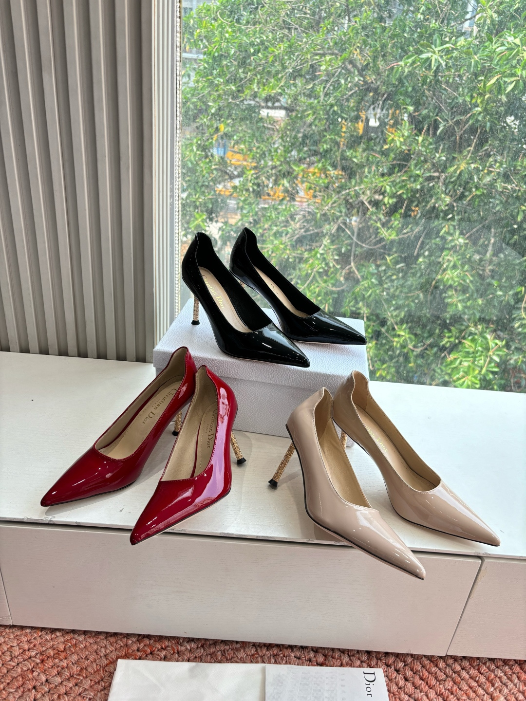 🌾G269所见即所得Dior迪奥2026春夏新款尖头玛丽珍平底单鞋鞋头CD扣装饰彰显品牌标志⚡满满的女人