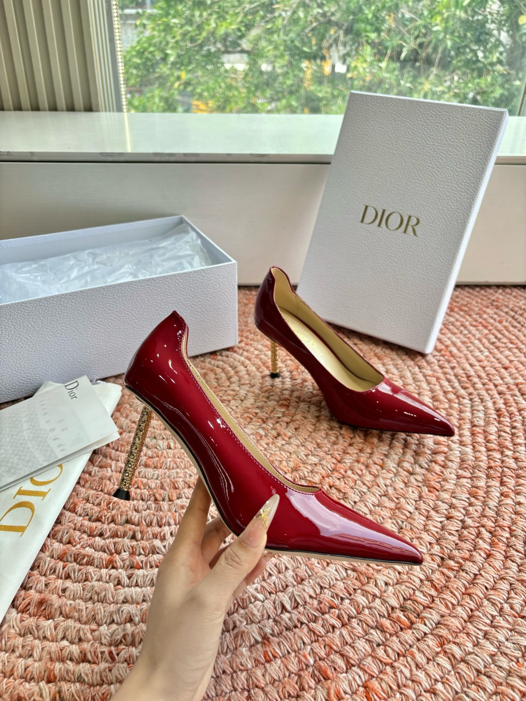 🌾G269所见即所得Dior迪奥2026春夏新款尖头玛丽珍平底单鞋鞋头CD扣装饰彰显品牌标志⚡满满的女人