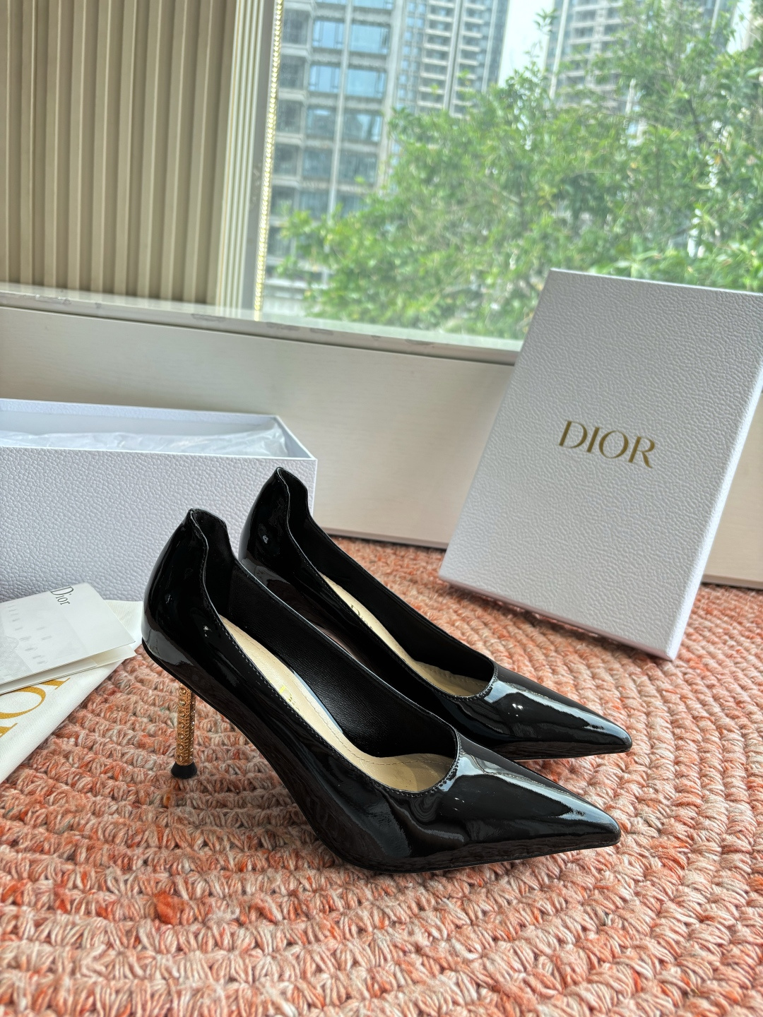 🌾G269所见即所得Dior迪奥2026春夏新款尖头玛丽珍平底单鞋鞋头CD扣装饰彰显品牌标志⚡满满的女人