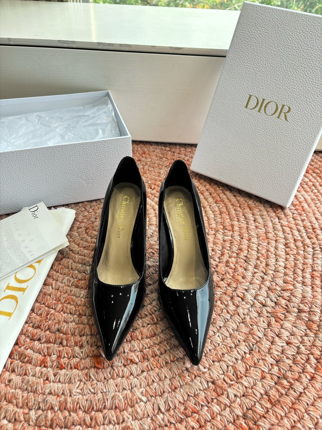 🌾G269所见即所得Dior迪奥2026春夏新款尖头玛丽珍平底单鞋鞋头CD扣装饰彰显品牌标志⚡满满的女人