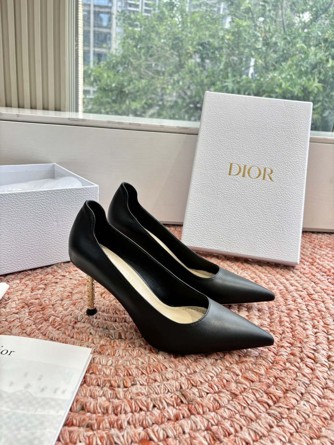 🌾G269所见即所得Dior迪奥2026春夏新款尖头玛丽珍平底单鞋鞋头CD扣装饰彰显品牌标志⚡满满的女人