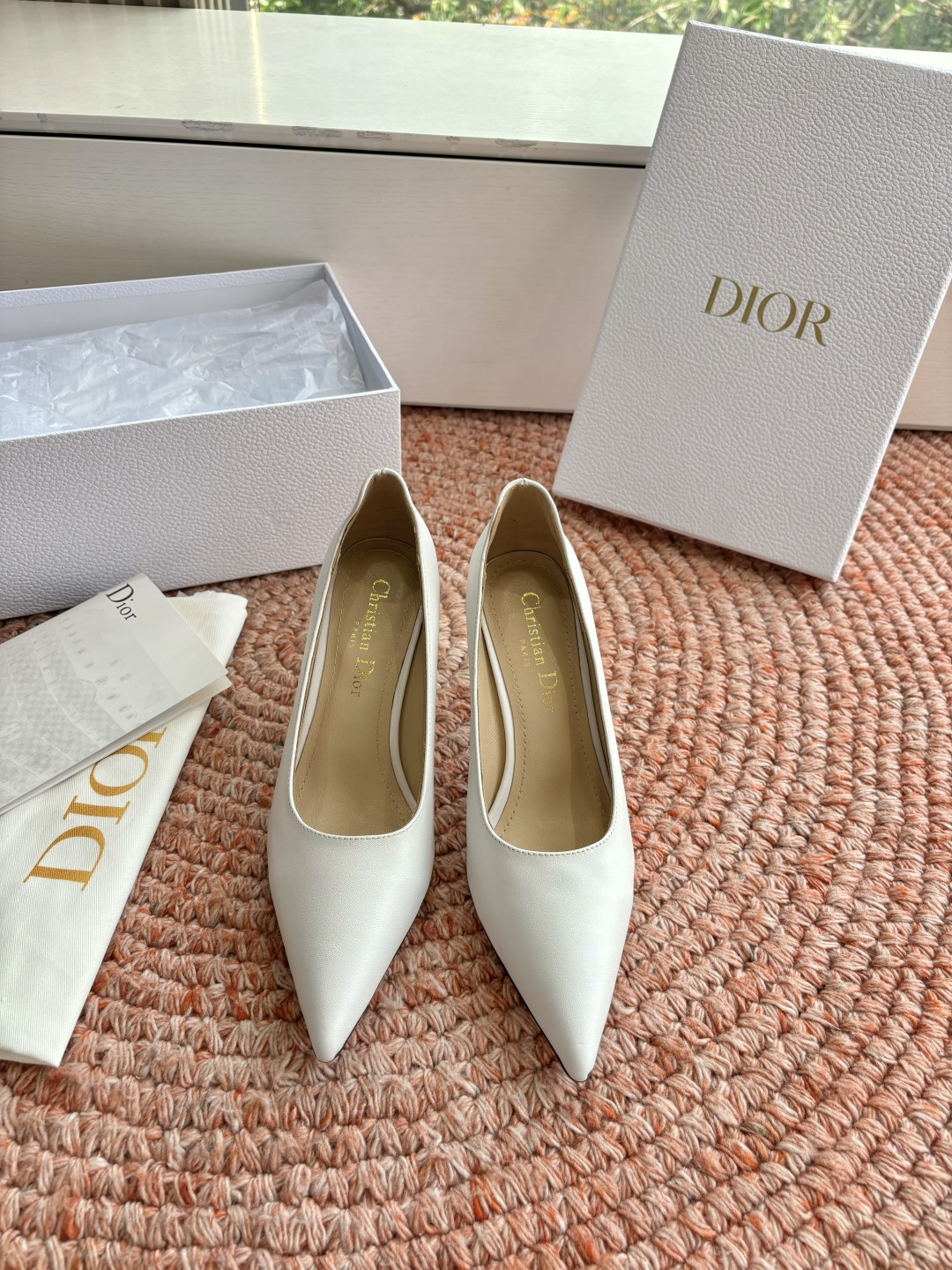 🌾G269所见即所得Dior迪奥2026春夏新款尖头玛丽珍平底单鞋鞋头CD扣装饰彰显品牌标志⚡满满的女人