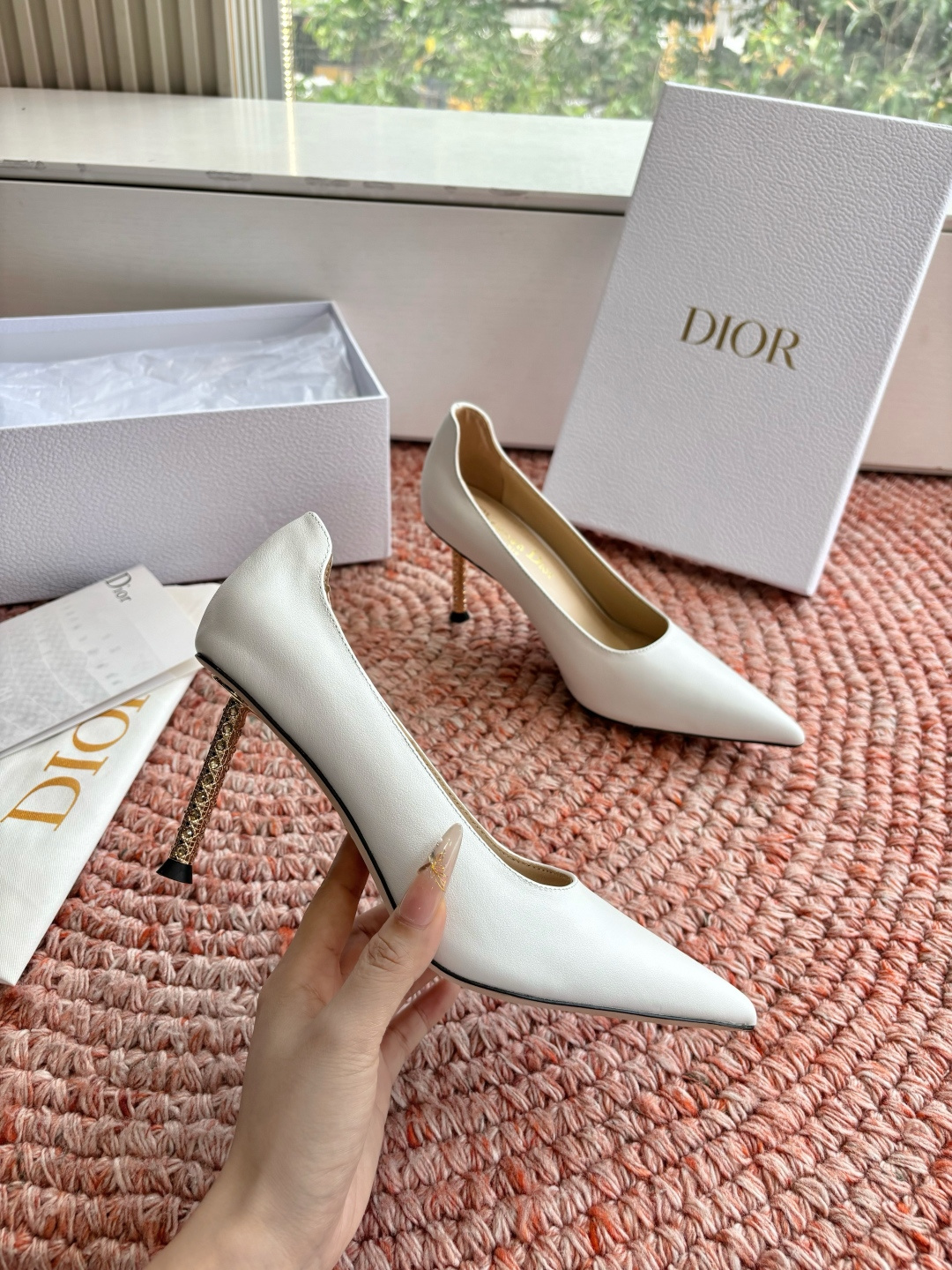 🌾G269所见即所得Dior迪奥2026春夏新款尖头玛丽珍平底单鞋鞋头CD扣装饰彰显品牌标志⚡满满的女人