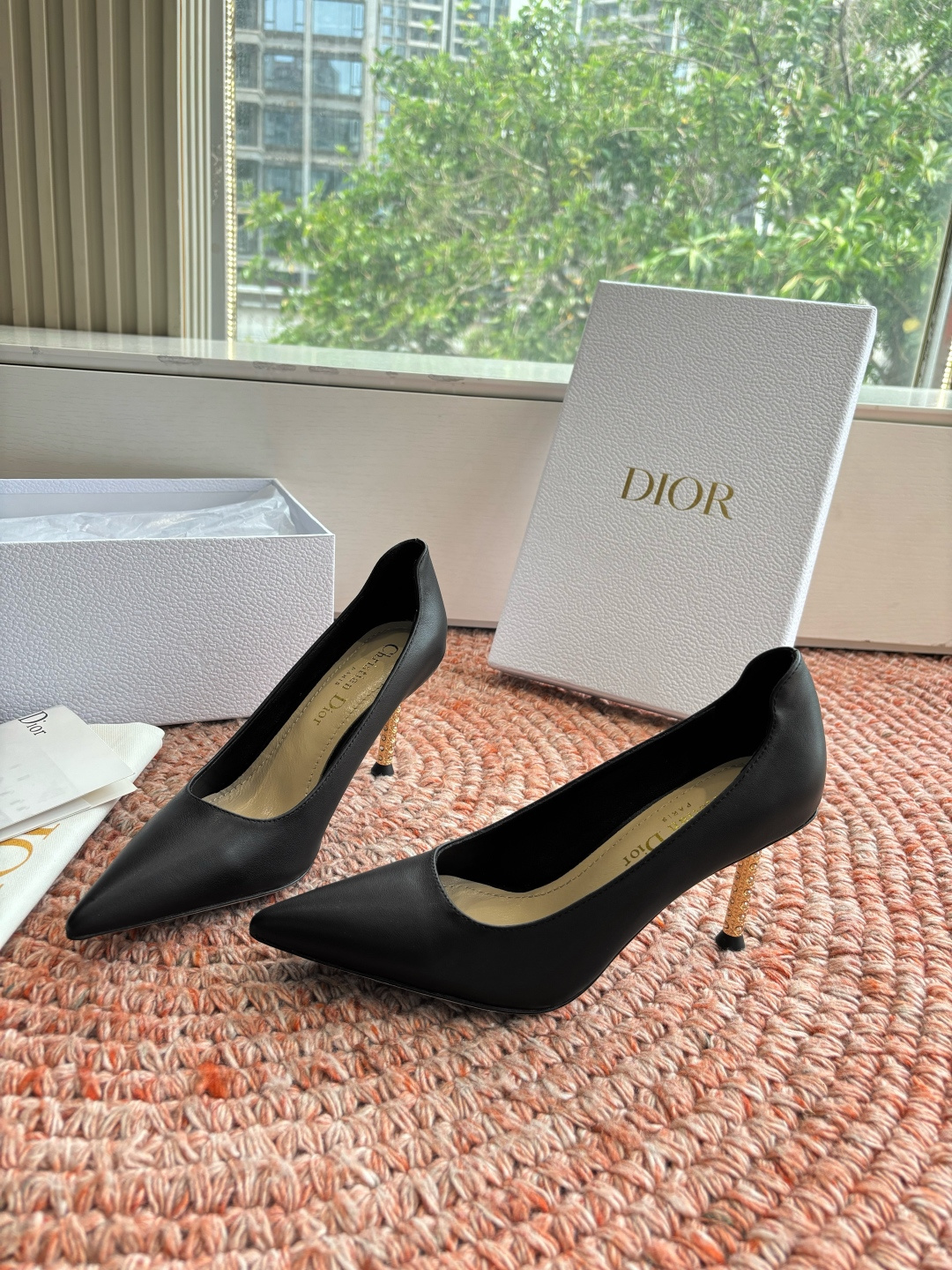 🌾G269所见即所得Dior迪奥2026春夏新款尖头玛丽珍平底单鞋鞋头CD扣装饰彰显品牌标志⚡满满的女人