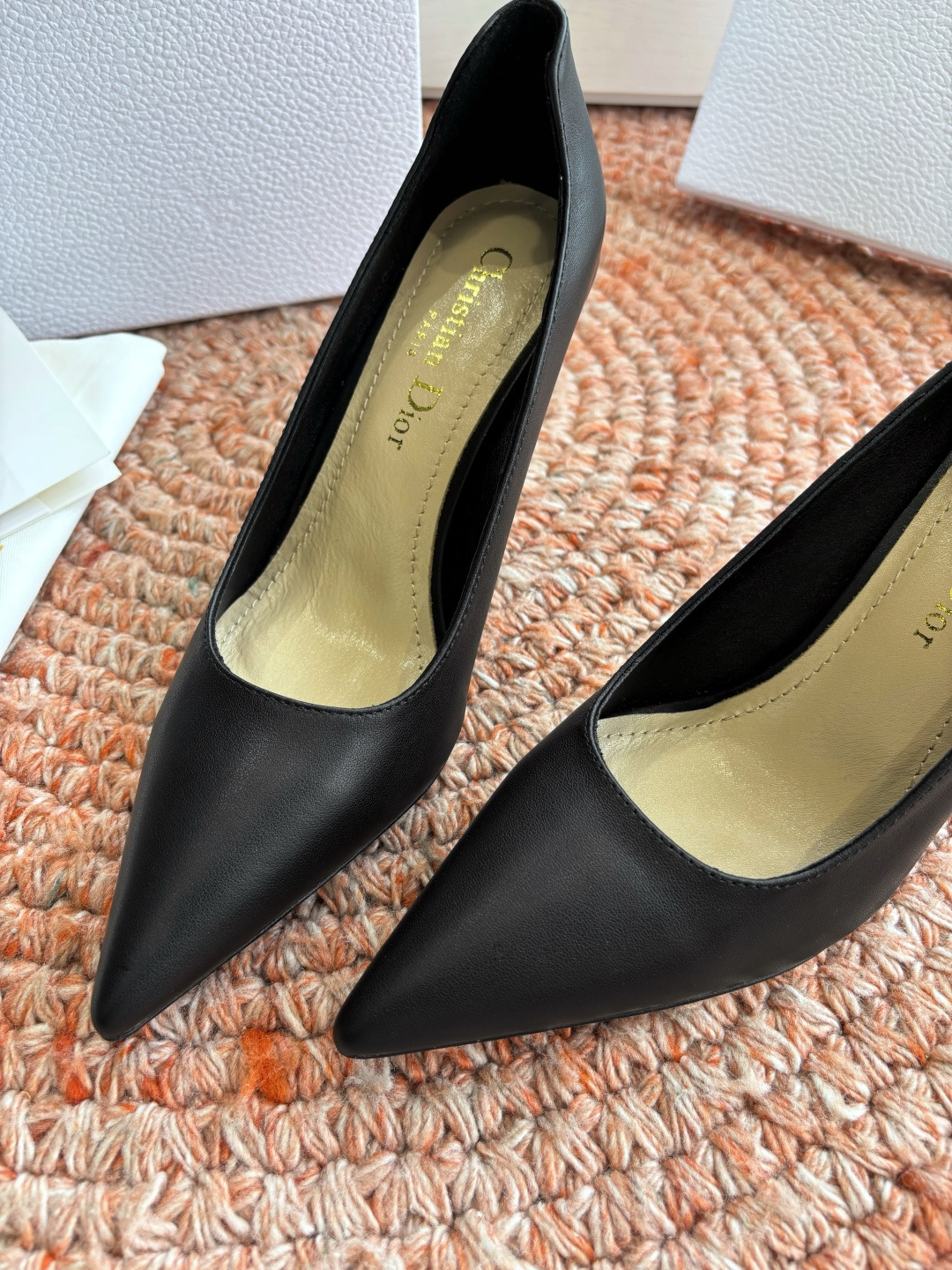 🌾G269所见即所得Dior迪奥2026春夏新款尖头玛丽珍平底单鞋鞋头CD扣装饰彰显品牌标志⚡满满的女人