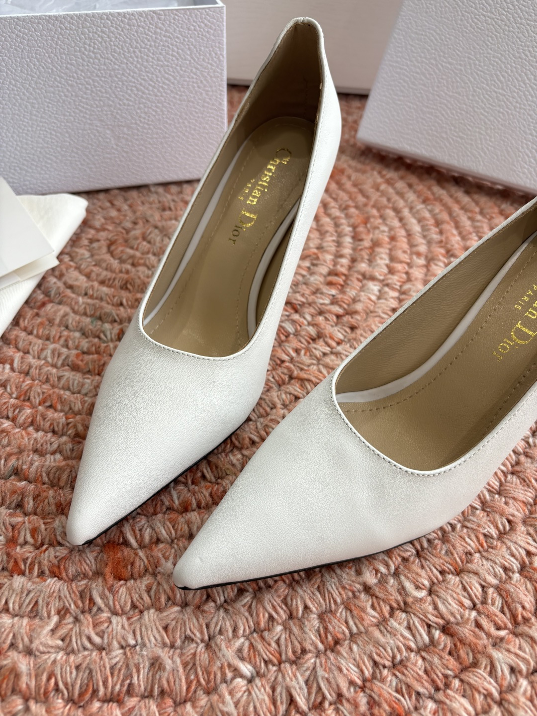 🌾G269所见即所得Dior迪奥2026春夏新款尖头玛丽珍平底单鞋鞋头CD扣装饰彰显品牌标志⚡满满的女人