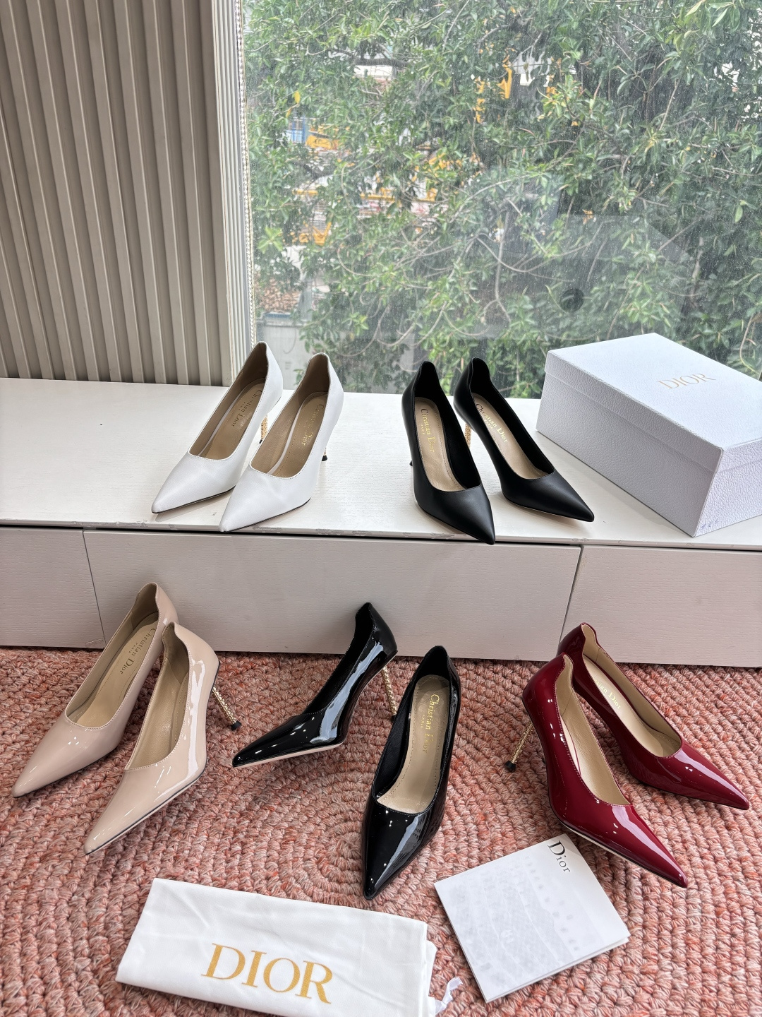🌾G269所见即所得Dior迪奥2026春夏新款尖头玛丽珍平底单鞋鞋头CD扣装饰彰显品牌标志⚡满满的女人