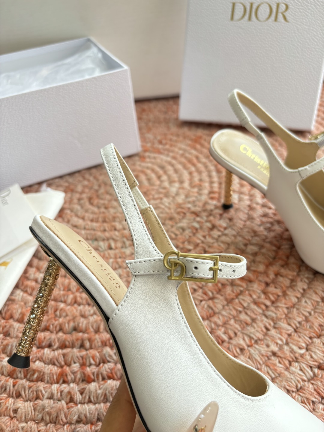 🌾G269所见即所得Dior迪奥2026春夏新款尖头玛丽珍平底单鞋鞋头CD扣装饰彰显品牌标志⚡满满的女人
