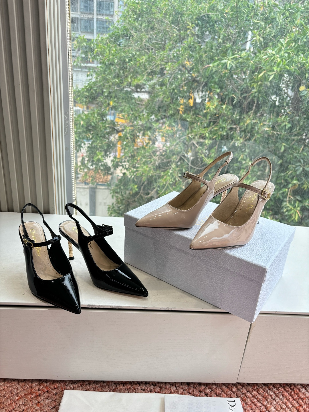 🌾G269所见即所得Dior迪奥2026春夏新款尖头玛丽珍平底单鞋鞋头CD扣装饰彰显品牌标志⚡满满的女人