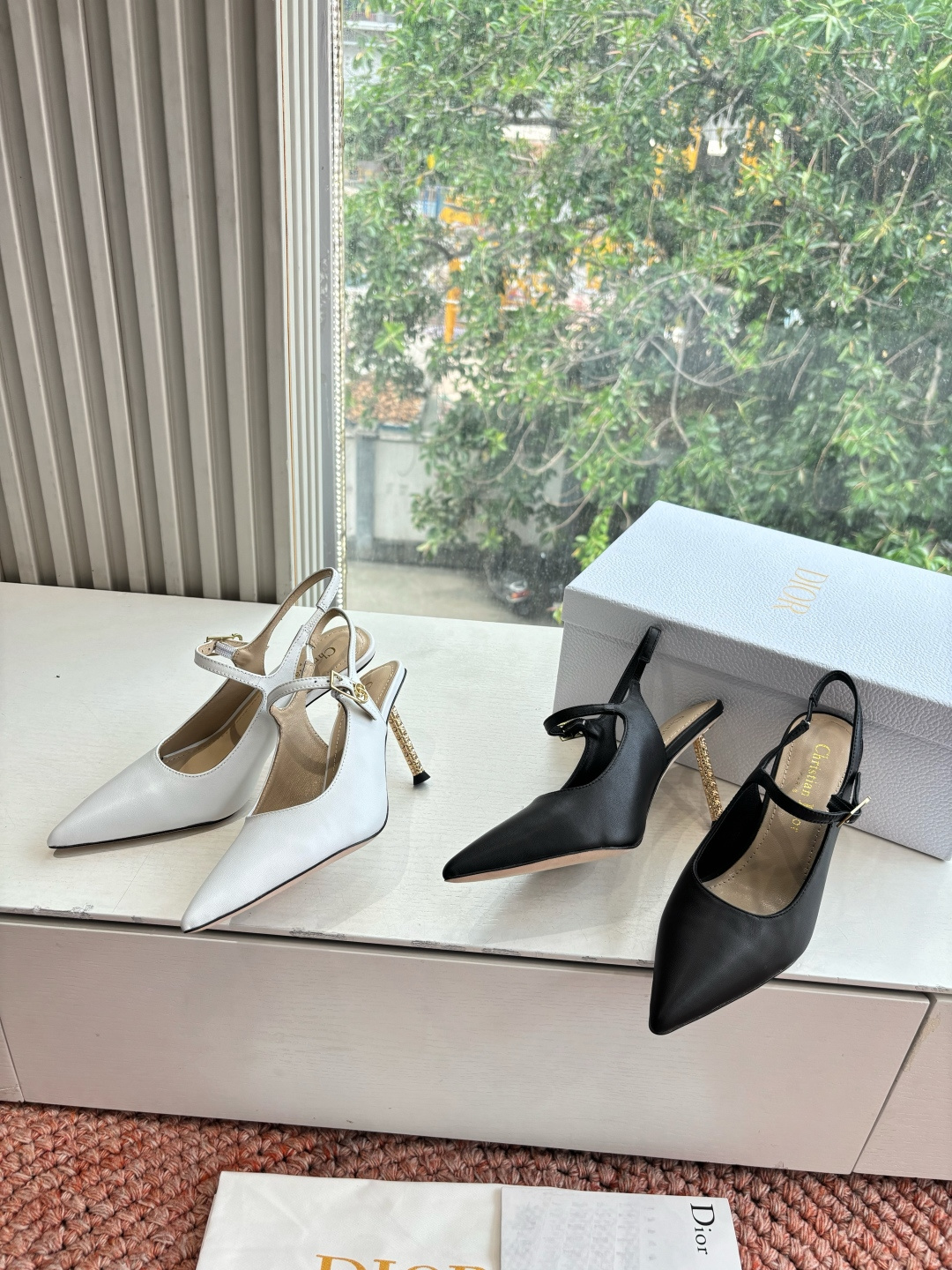 🌾G269所见即所得Dior迪奥2026春夏新款尖头玛丽珍平底单鞋鞋头CD扣装饰彰显品牌标志⚡满满的女人