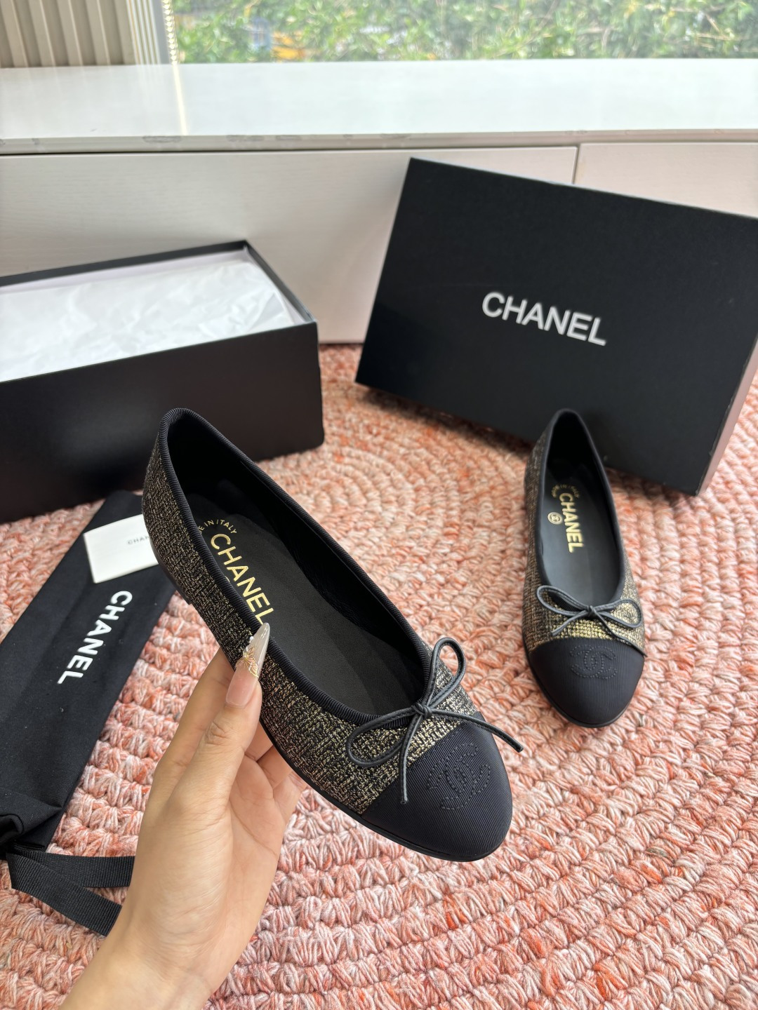 🌾G233所见即所得代购级CHANE*2026小香奈儿早春爆品玛丽珍包头单鞋凉鞋妥妥的自留款！！比经典款