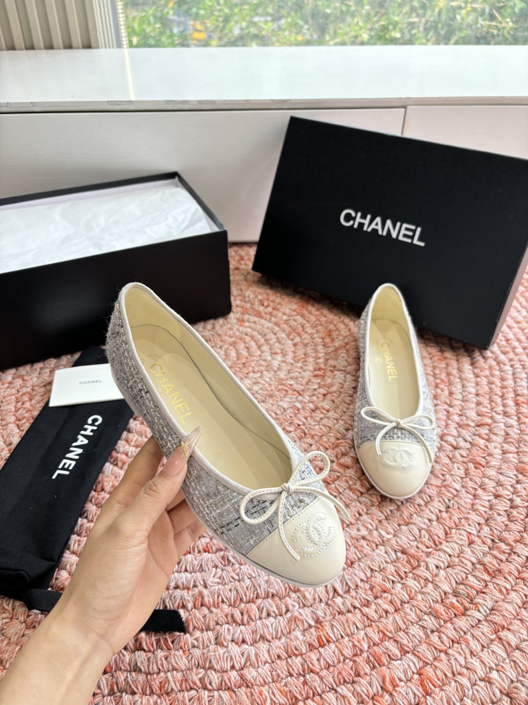 🌾G233所见即所得代购级CHANE*2026小香奈儿早春爆品玛丽珍包头单鞋凉鞋妥妥的自留款！！比经典款