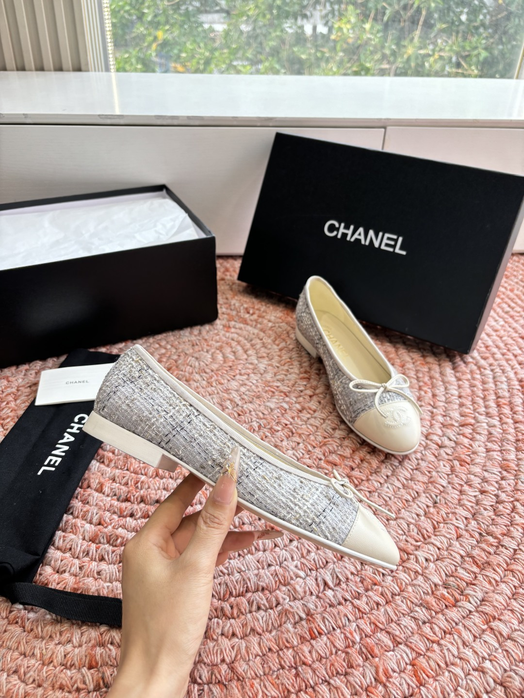 🌾G233所见即所得代购级CHANE*2026小香奈儿早春爆品玛丽珍包头单鞋凉鞋妥妥的自留款！！比经典款