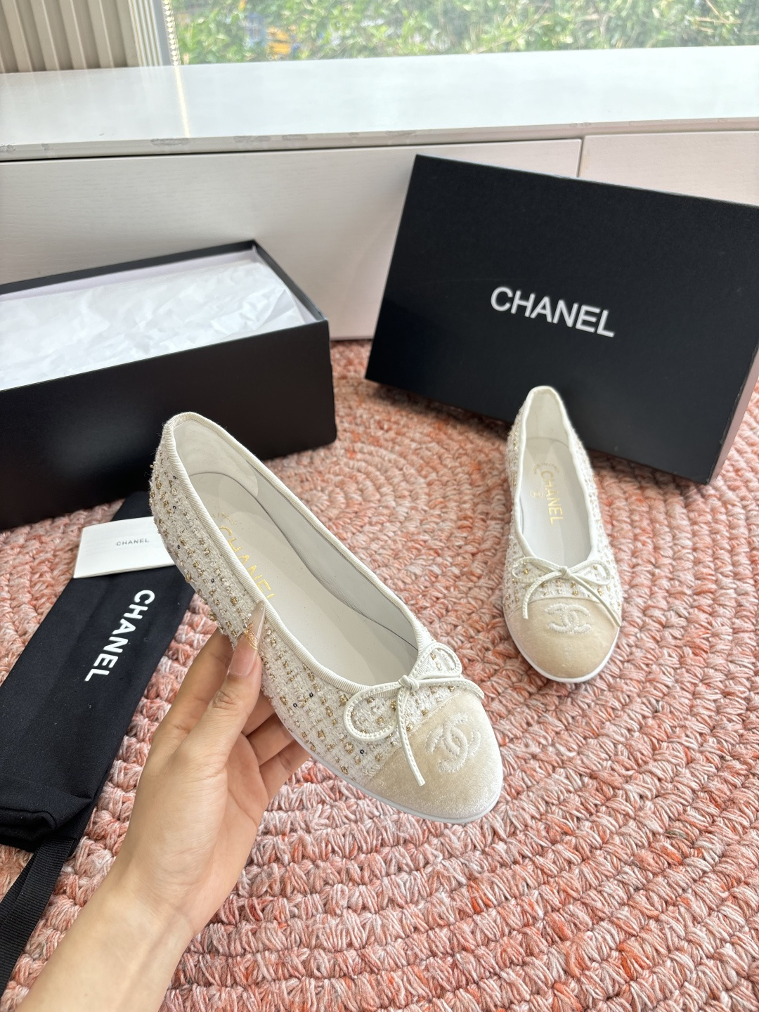 🌾G233所见即所得代购级CHANE*2026小香奈儿早春爆品玛丽珍包头单鞋凉鞋妥妥的自留款！！比经典款