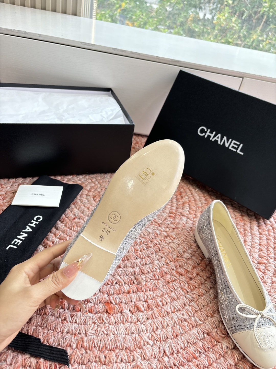 🌾G233所见即所得代购级CHANE*2026小香奈儿早春爆品玛丽珍包头单鞋凉鞋妥妥的自留款！！比经典款
