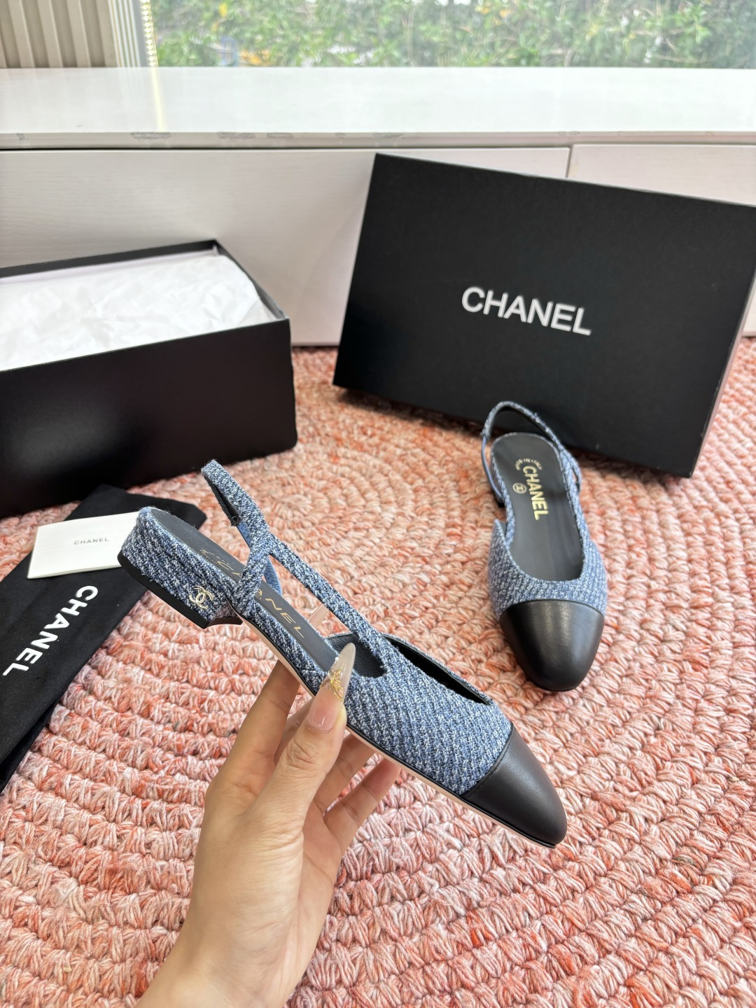 🌾G233所见即所得代购级CHANE*2026小香奈儿早春爆品玛丽珍包头单鞋凉鞋妥妥的自留款！！比经典款
