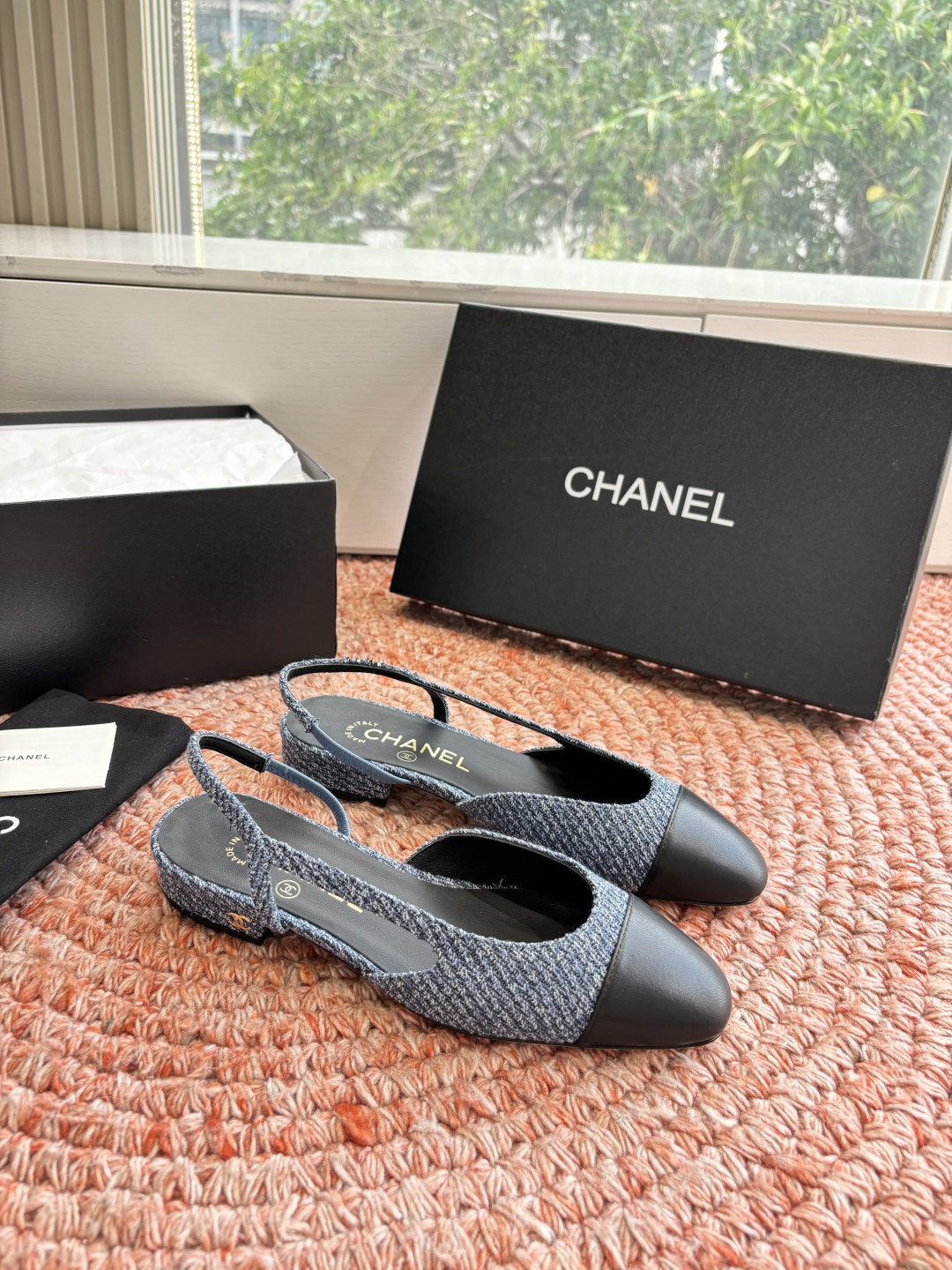🌾G233所见即所得代购级CHANE*2026小香奈儿早春爆品玛丽珍包头单鞋凉鞋妥妥的自留款！！比经典款