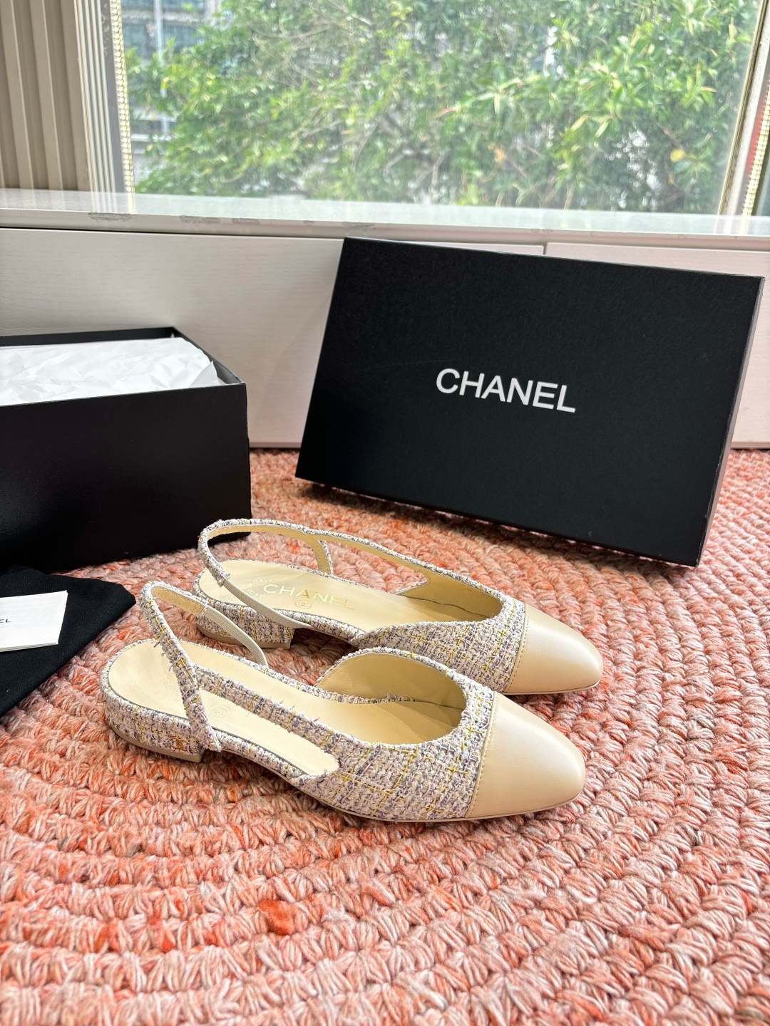 🌾G233所见即所得代购级CHANE*2026小香奈儿早春爆品玛丽珍包头单鞋凉鞋妥妥的自留款！！比经典款