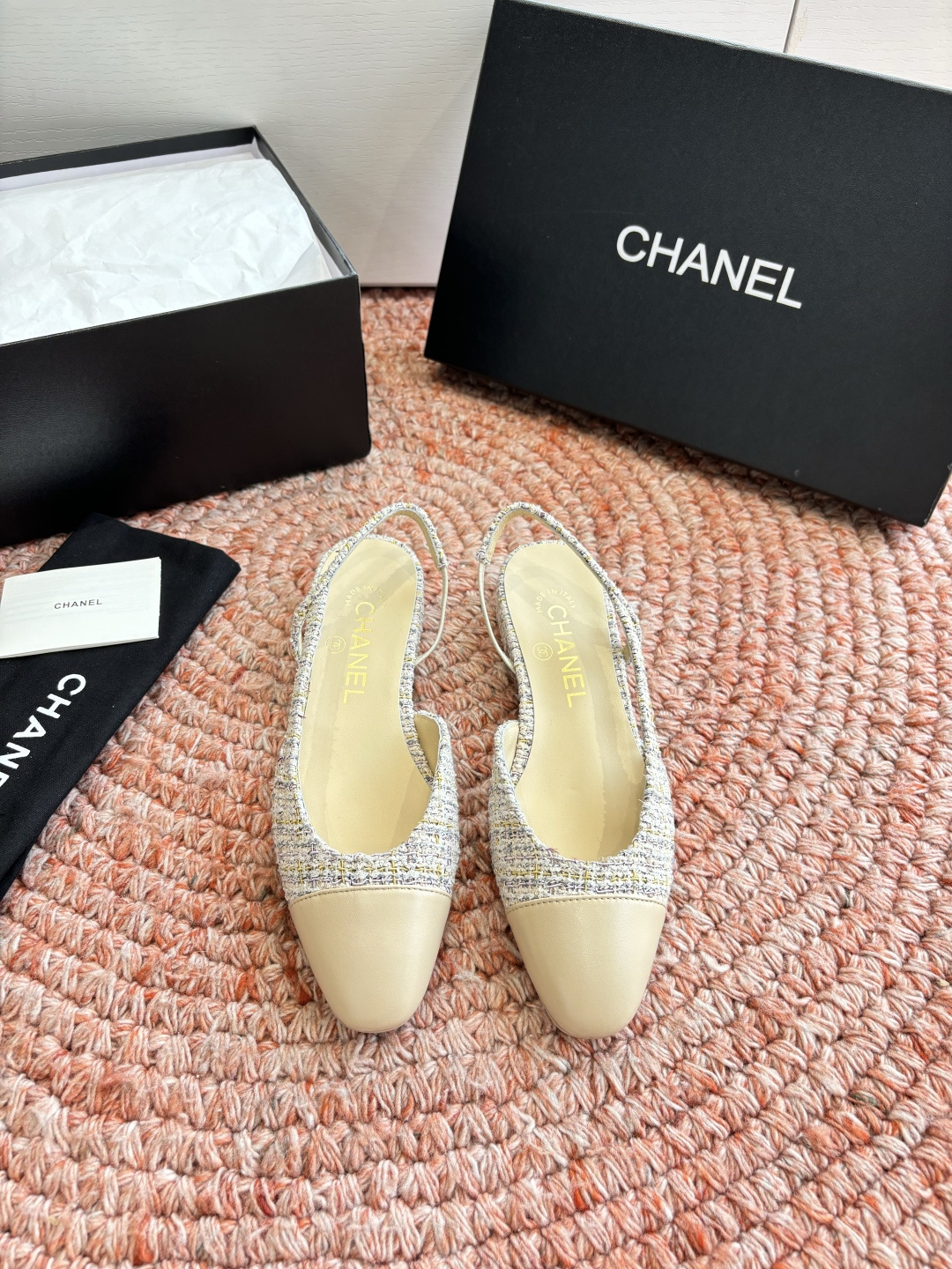 🌾G233所见即所得代购级CHANE*2026小香奈儿早春爆品玛丽珍包头单鞋凉鞋妥妥的自留款！！比经典款