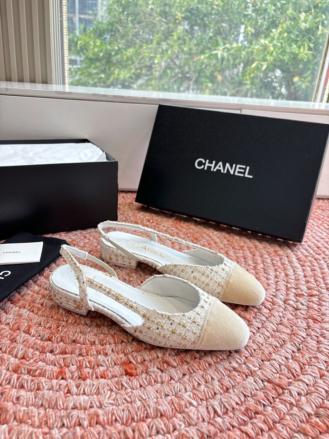 🌾G233所见即所得代购级CHANE*2026小香奈儿早春爆品玛丽珍包头单鞋凉鞋妥妥的自留款！！比经典款